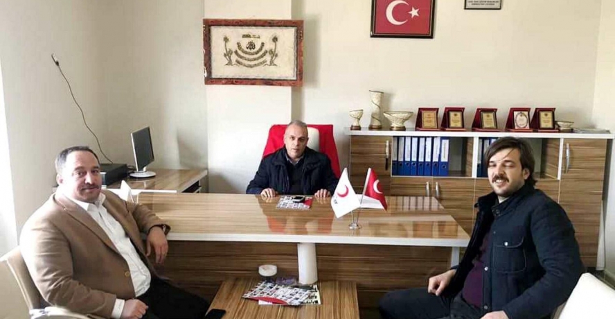 AK aday Ekinci’den Kızılay’a ziyaret